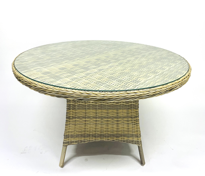 Plastic Rattan Table Round