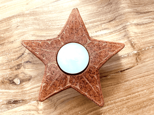 Ceramic Star Candle Holder