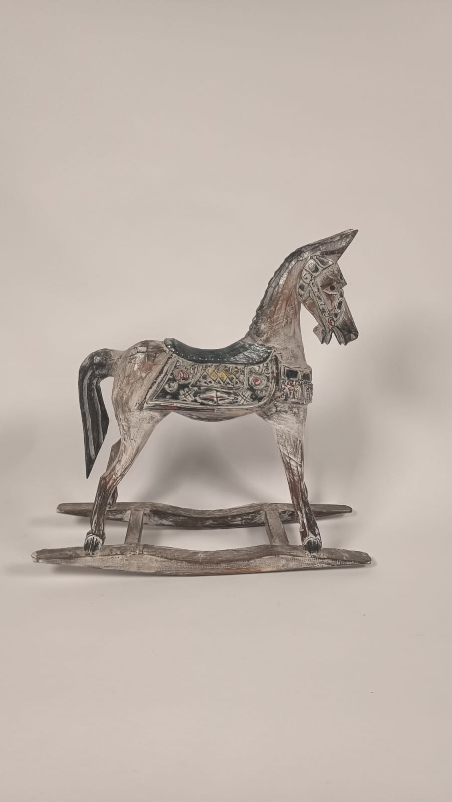 Handmade Patina Rocking Horse