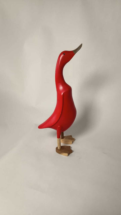 Wooden Duck Red