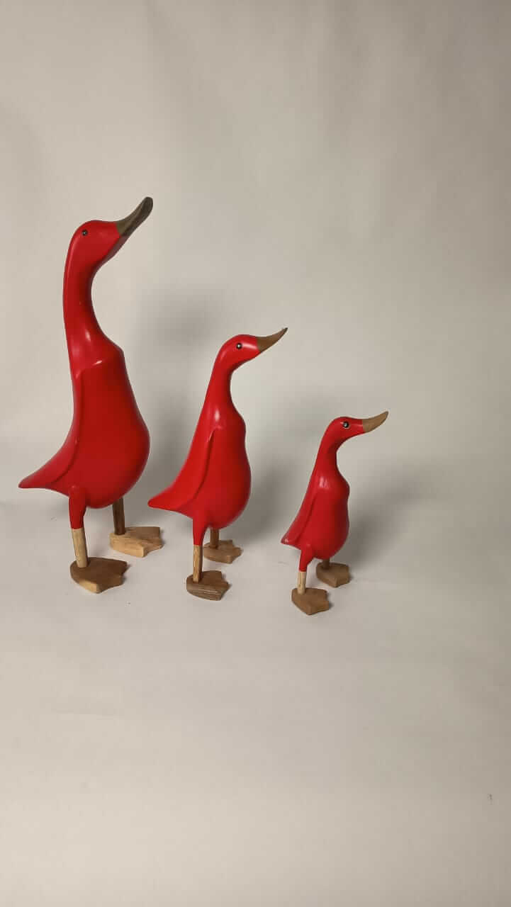 Wooden Duck Red