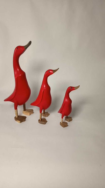 Wooden Duck Red