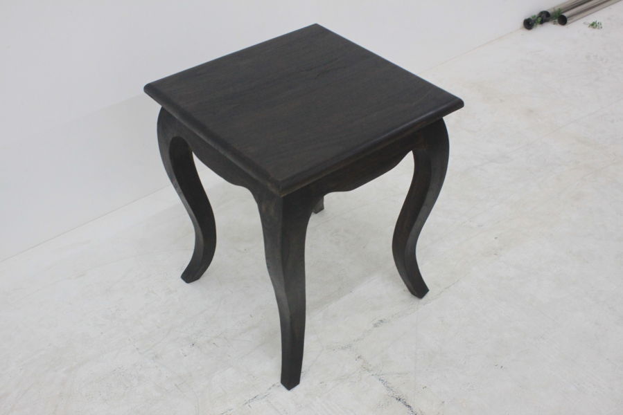Black teak Side Table
