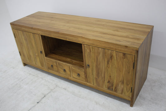 Teak Media Console