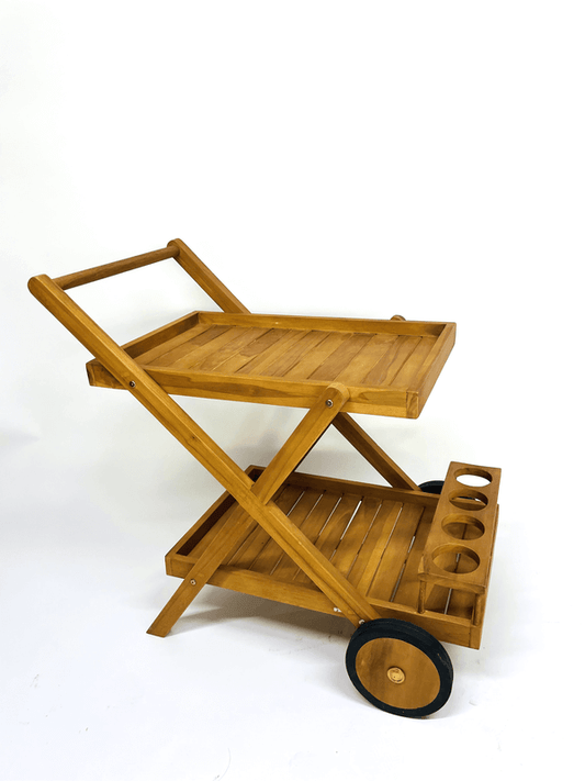 Teak Serving Trolley