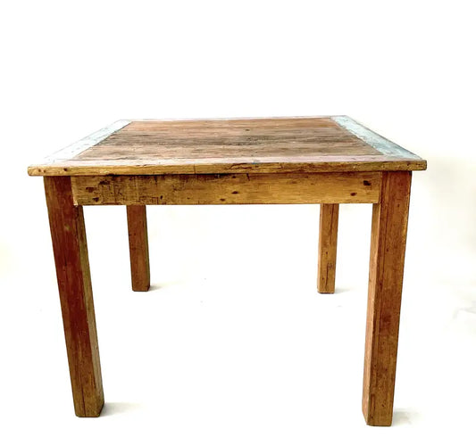 Recycled wooden table