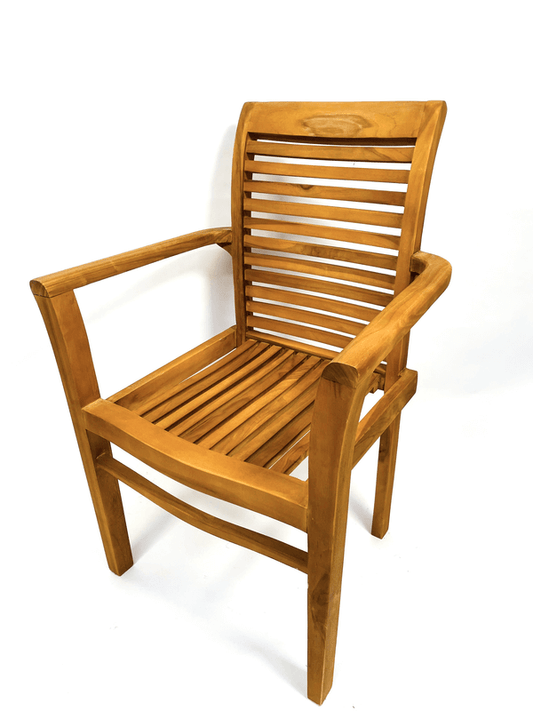 Stacking Chair Solid Wood