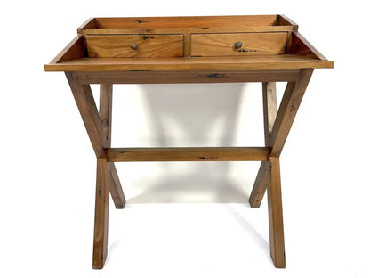 Vintage Wooden Secretary Desk