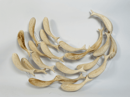 Wooden Fish Wall Decor