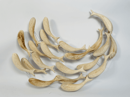 Wooden Fish Wall Decor