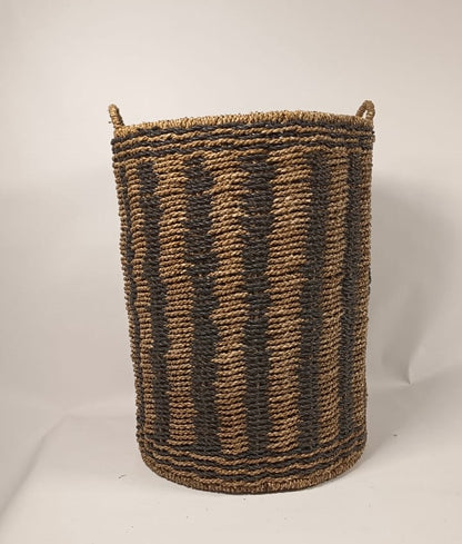 Handwoven Vertical Weave Basket Set